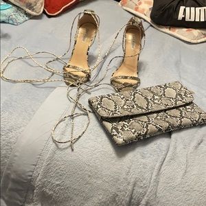 Shoes and purse